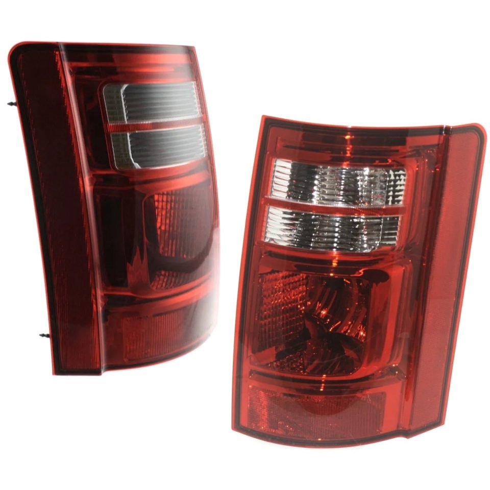 BPA-Free Multi-Purpose Set of 2 Tail Light For 2008-2010 Dodge Grand Caravan C/V LH & RH CAPA