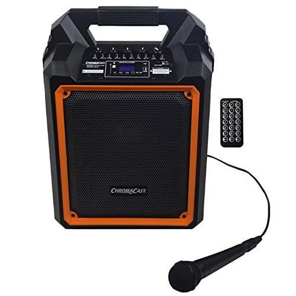 Cleaning Best-Selling ChromaCast Portable 2 Way 2 Channel 60 watt Rechargeable Bluetooth PA Speaker