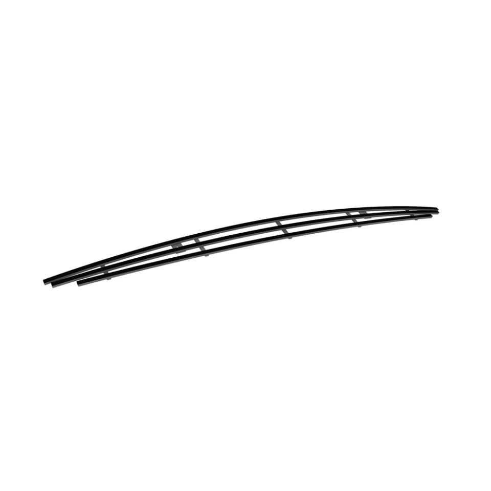 Select Clear APS Compatible with Toyota Tundra 2007-2009 Hood Scoop Stainless Steel Black 8x6 Horizontal Billet Grille Insert T65150J