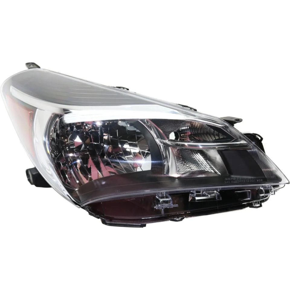 Core Headlight For 2015-2017 Toyota Yaris CE L LE Passenger Side CAPA