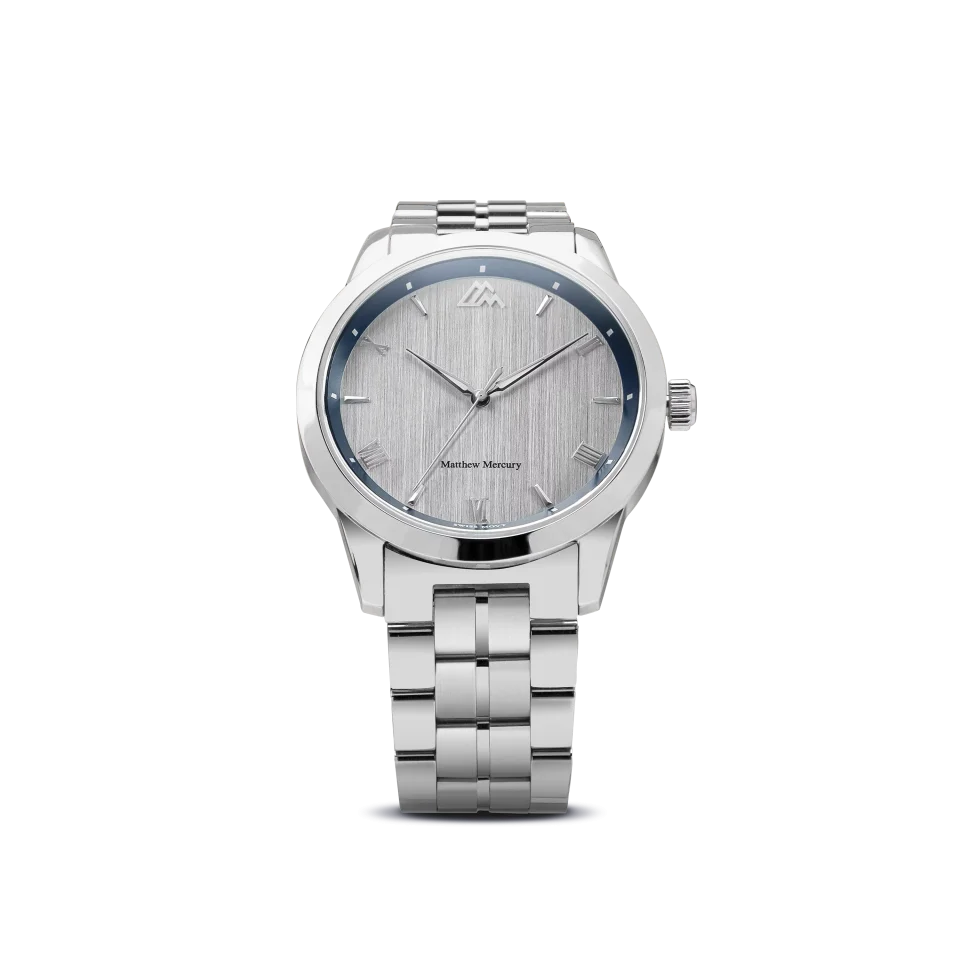 Core Eco-Friendly Matthew Mercury Swiss Movement Men's Watch, Watch for Man - Wall Street