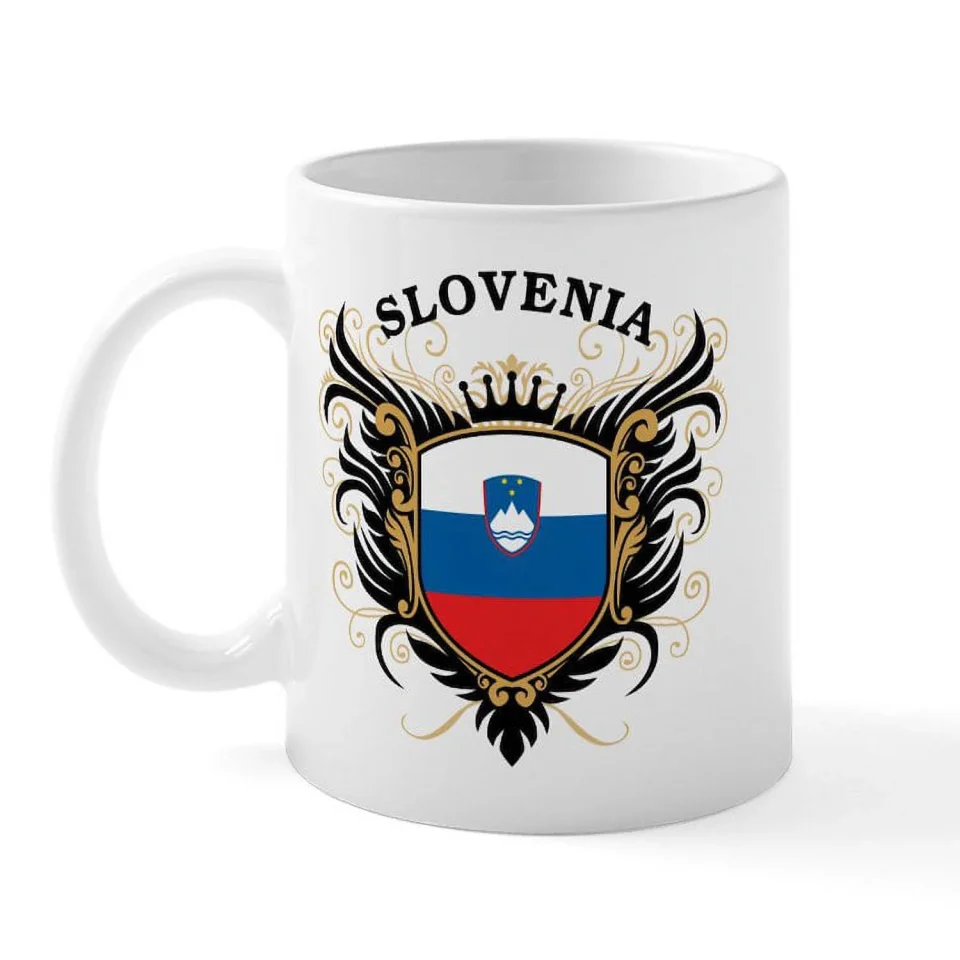 Ceramic CafePress - Slovenia Mug - 11 oz Ceramic Mug - Novelty Coffee Tea Cup
