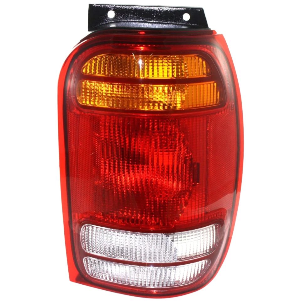 Cast Iron Durable Halogen Tail Light For 1998-2001 Ford Explorer Right Amber/Clear/Red Lens