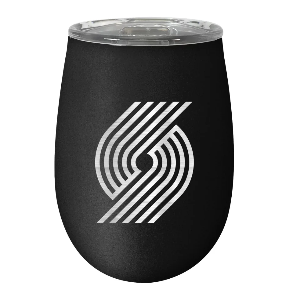 Core Portland Trail Blazers 12oz. Stealth Wine Tumbler