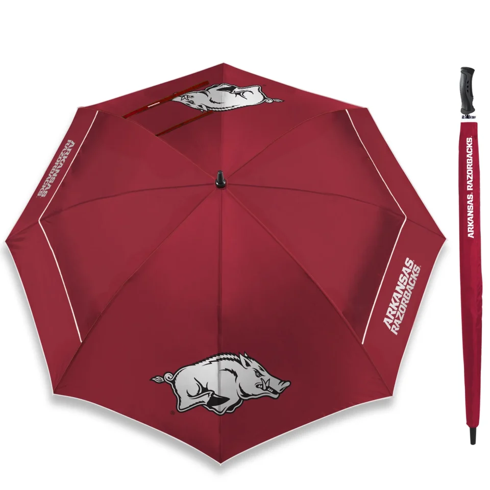 Core Healthy Arkansas Razorbacks 62 WindSheer Lite Golf Umbrella