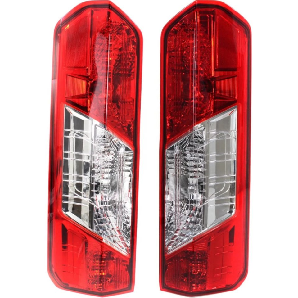 Eco-Friendly Clear Tail Light For 2015-2017 Ford Transit Connect Set of 2 Left and Right CAPA