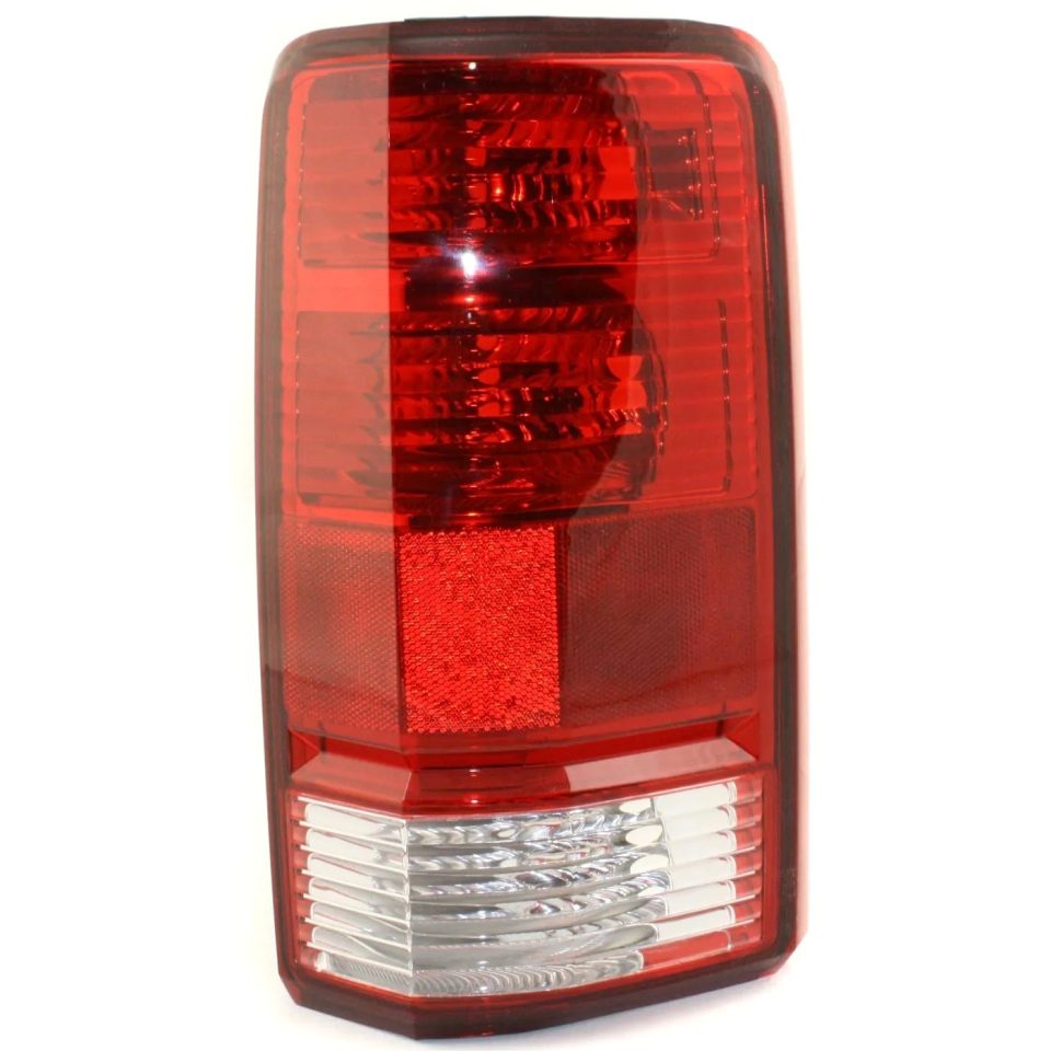 Eco-Friendly Halogen Tail Light For 2007-2011 Dodge Nitro Right Clear & Red Lens