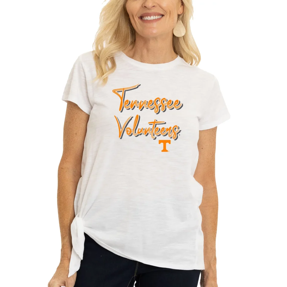 Wooden Women's White Tennessee Volunteers Sophie T-Shirt