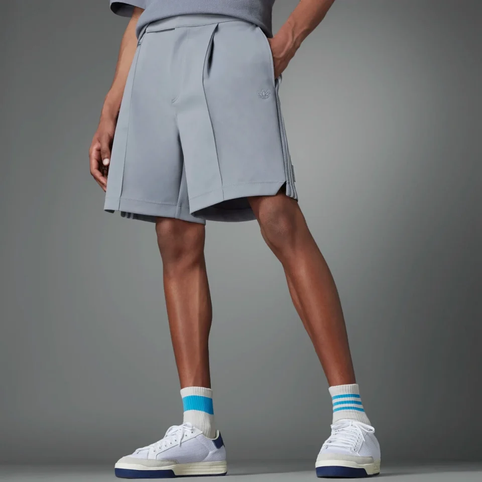 Food-Grade Glass Adidas Blue Version Men's Tie-Break Tennis Shorts HM6458 Grey