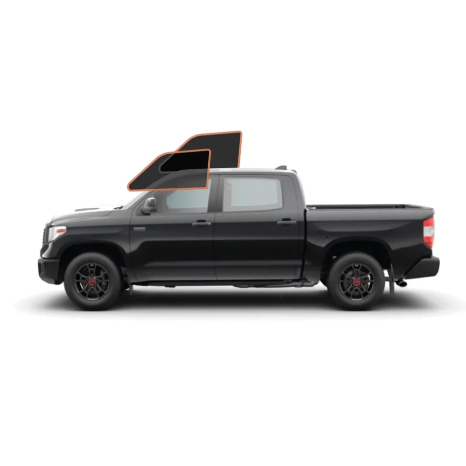 Top-Rated MotoShield Pro Premium Professional 2mil Precut Ceramic Window Tint Film for 2007-2021 Toyota Tundra Crewmax ﾡﾪ (Front Driver/Passenger 35%) + Lifetime Warranty