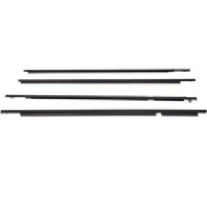 Glass 4pcs Door Weatherstrip Moulding Trims fit Lexus GX470 2003-2009 New